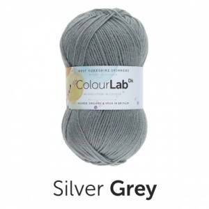 WYS ColourLab DK 100g - Silver Grey